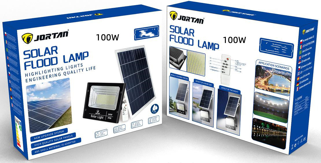 Candeeiro Solar de Rua LED 100W