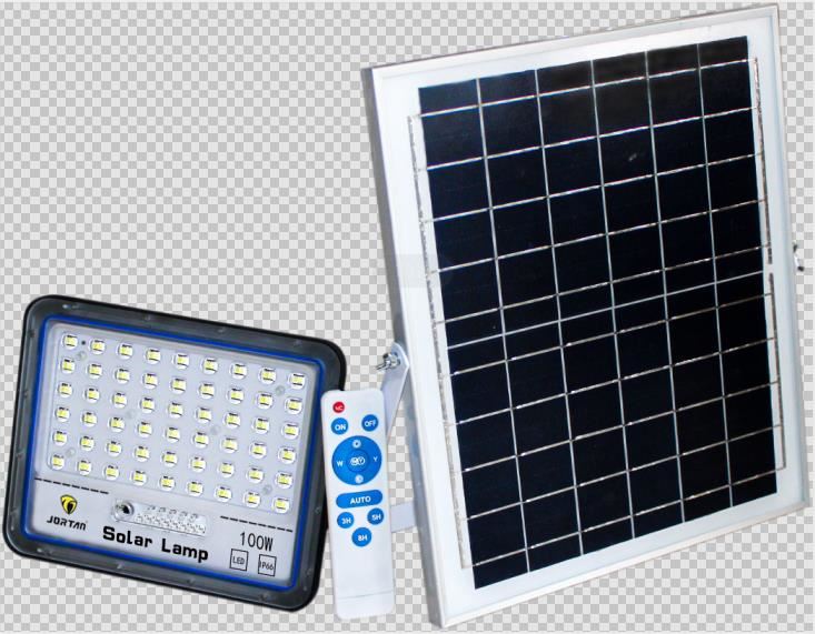 Projetor Solar LED 200W Jortan Solar Lamp