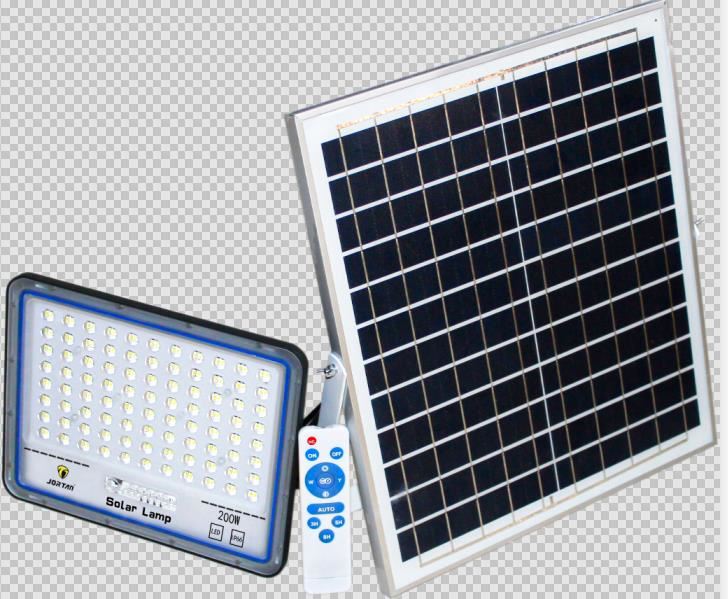 Projetor Solar LED 400W Jortan Solar Lamp