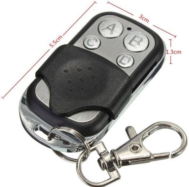 Comando Universal 4 Botões para Portão/Garagem