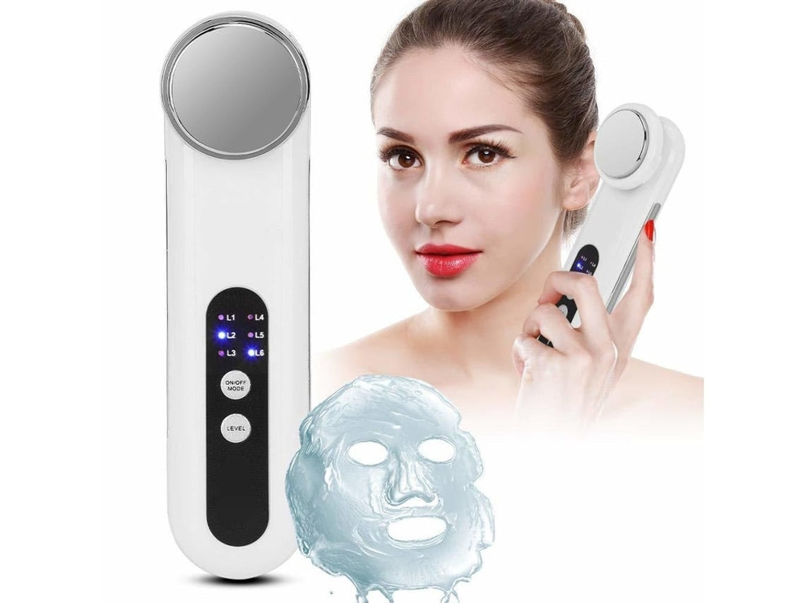 Massageador Facial Elétrico com Cabeça Esférica