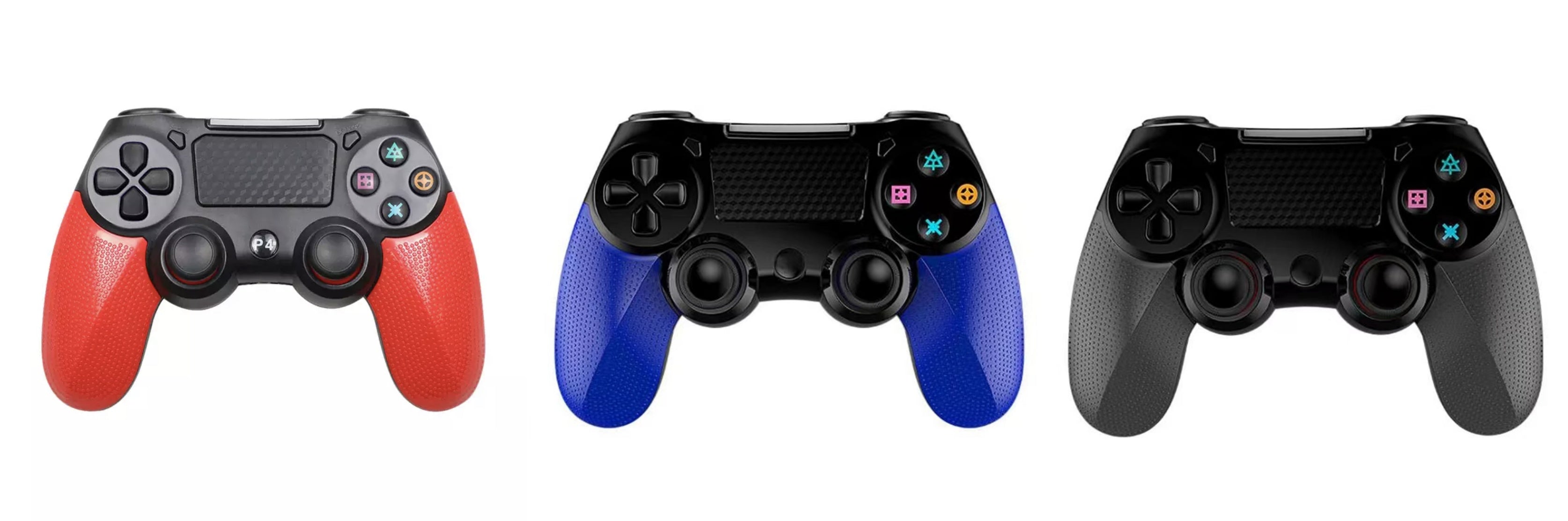 Comando PS4 com Fio — Pack 3 Cores
