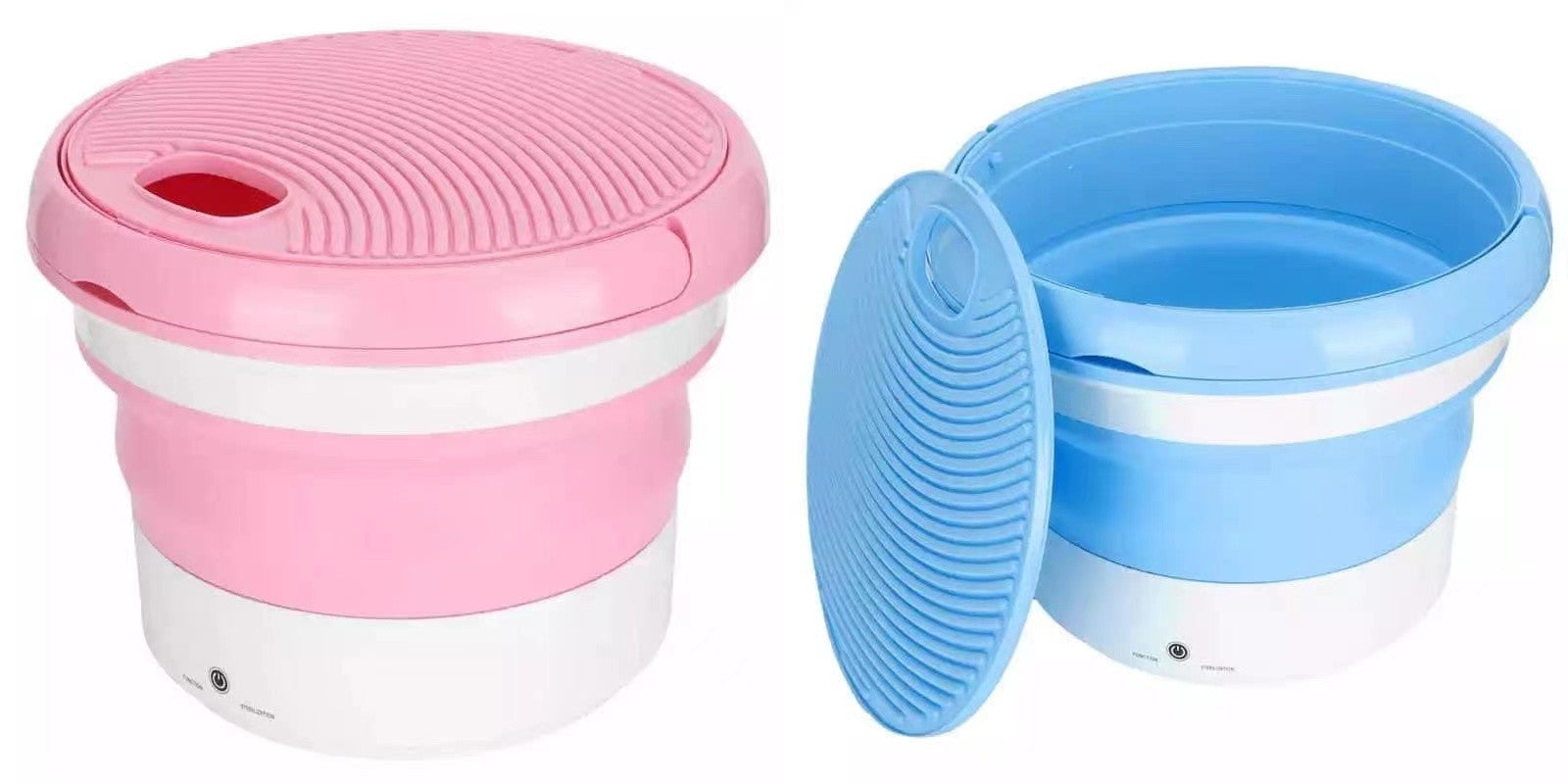 Mini Máquina de Lavar Roupa Elétrica Dobrável
