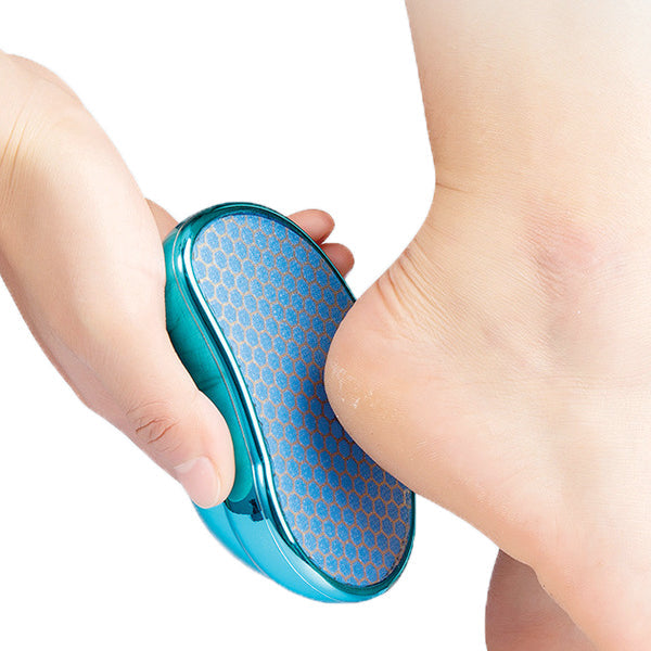 Lixa de Pés Manual em Silicone Favo de Mel
