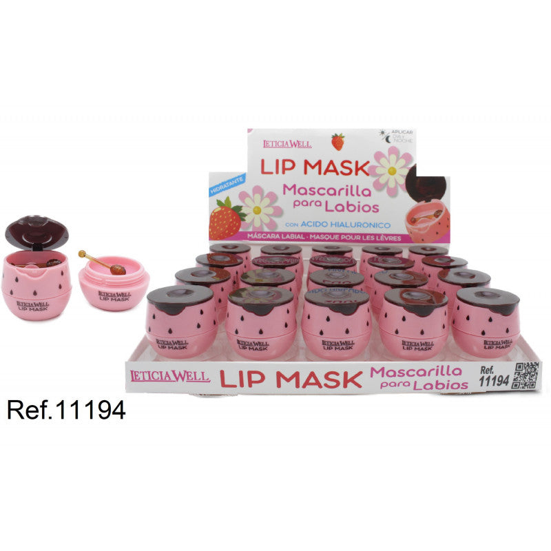 LETICIA WELL MASCARA LABIAL  MORANGO