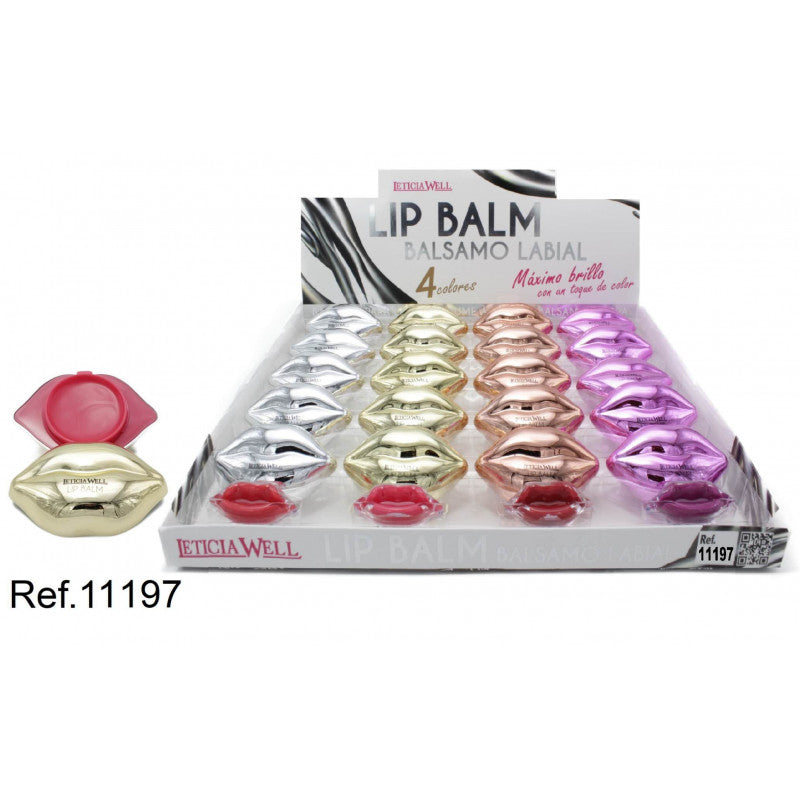 BALSAMO LABIAL FORMA LABIOS 4 CORES