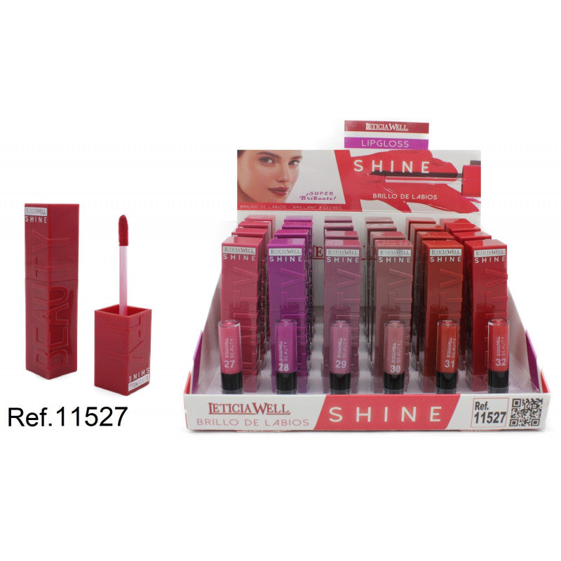 Gloss de Lábios Quadrado Beauty Shine 527