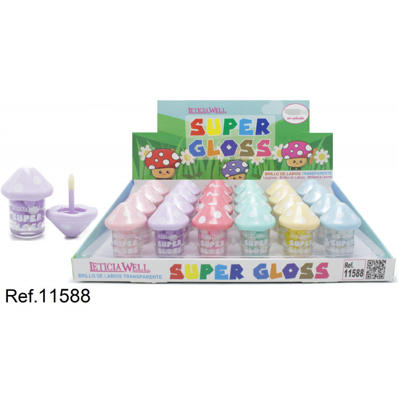 Gloss de Lábios Super Gloss Cogumelo