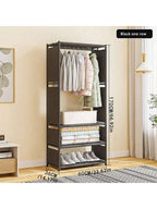 Guarda-Roupa Compacto Multifunções com Cabide