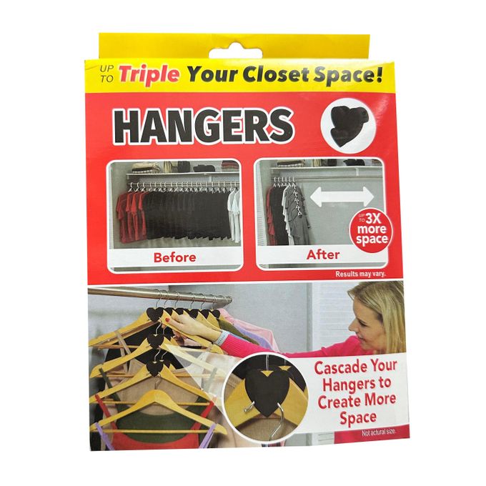 Organizador para Cabides – Pack 12 Unidades