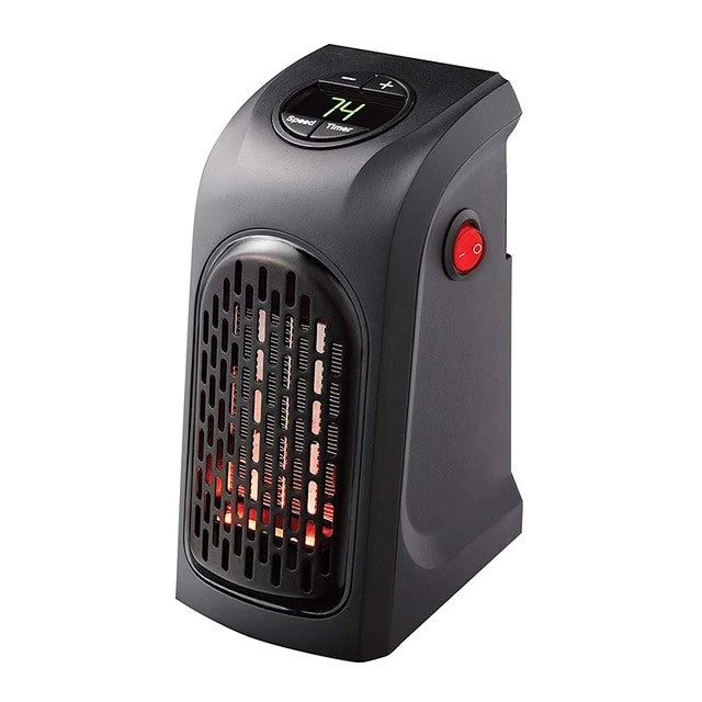 Mini Aquecedor Portátil de Tomada com Temporizador 400W