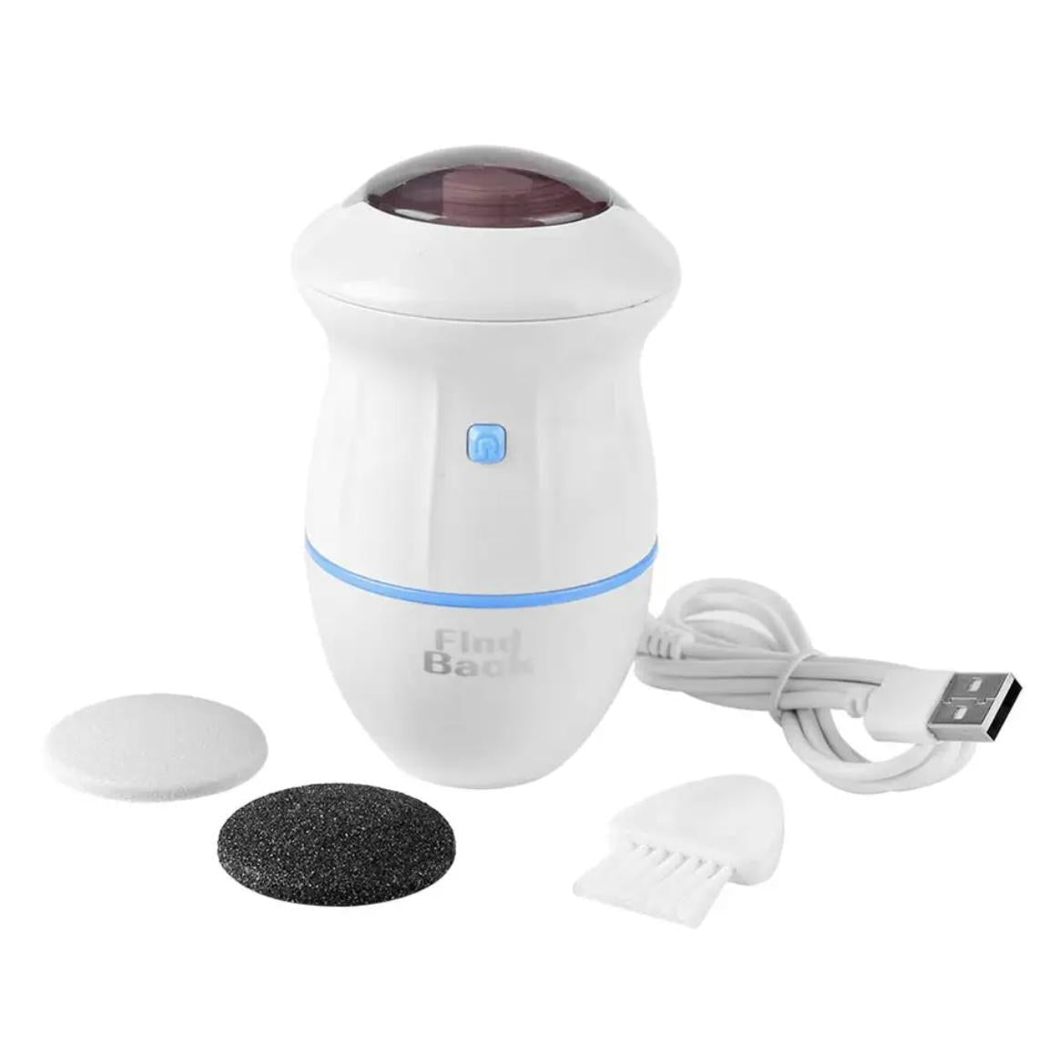 Lixa Elétrica para Pés com Aspiração