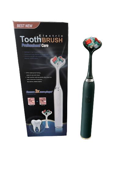 Escova de Dentes Elétrica com Cabeça Tripla