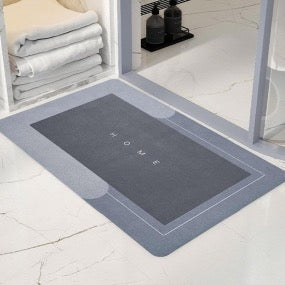 Tapete de Banho Absorvente Antiderrapante