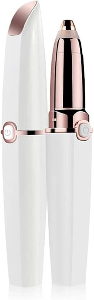 Aparador de Sobrancelhas Elétrico Slim 2 em 1 Rosé Gold