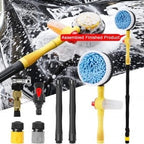 Escova Rotativa para Lavagem de Carro com Cabo Extensível