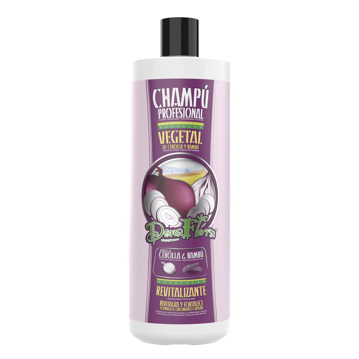 Shampoo Revitalizante 1L - Cebola e Bambu