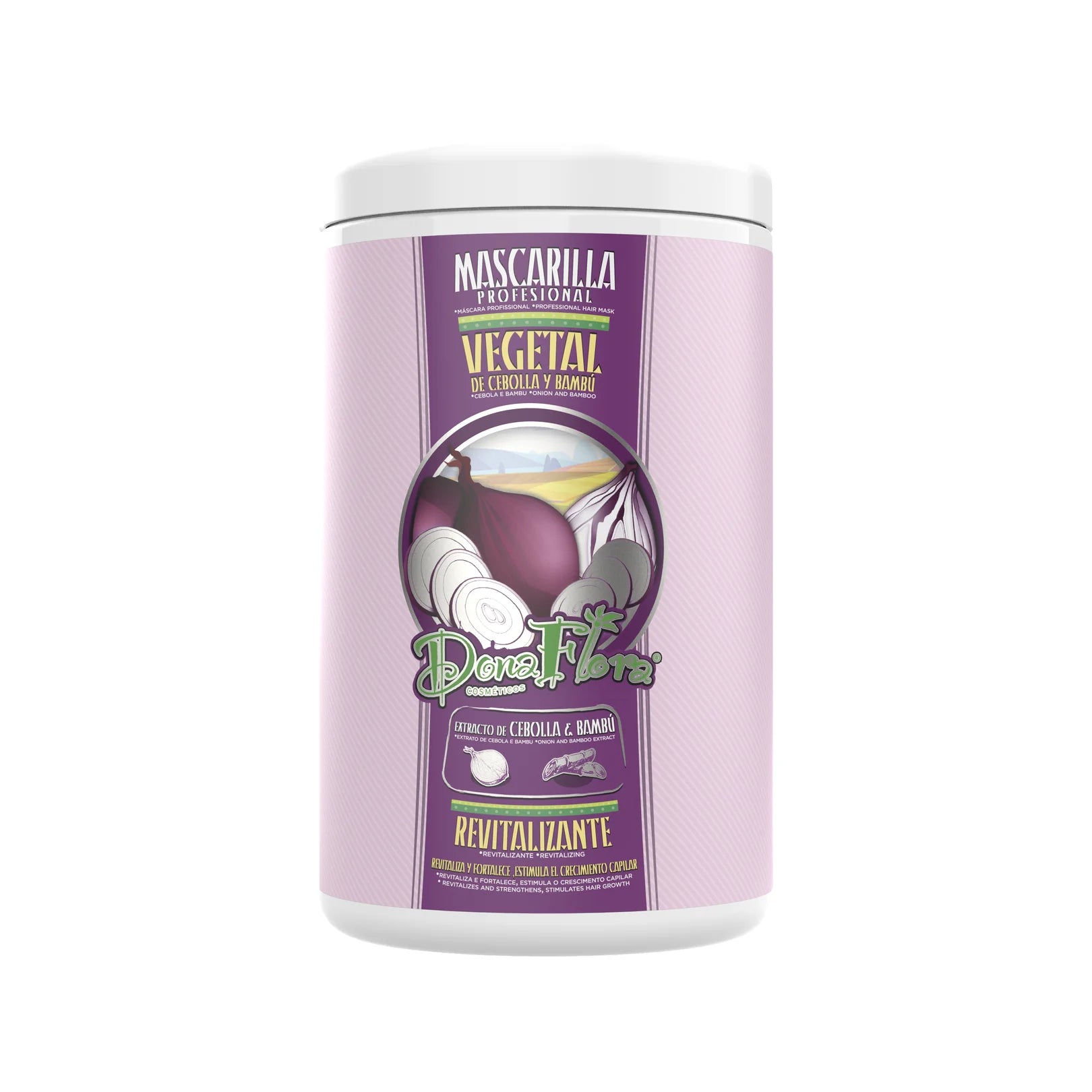 Máscara Capilar Revitalizante 1kg - Cebola e Bambu