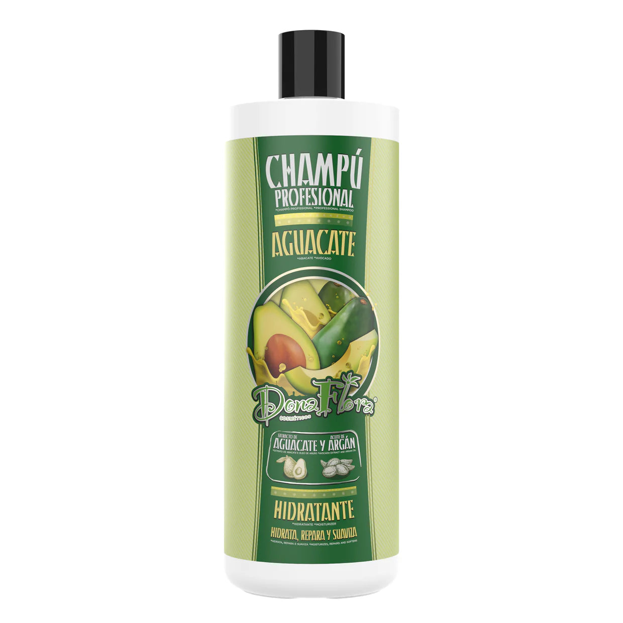 Shampoo Hidratação & Brilho 1L - Abacate e Argão