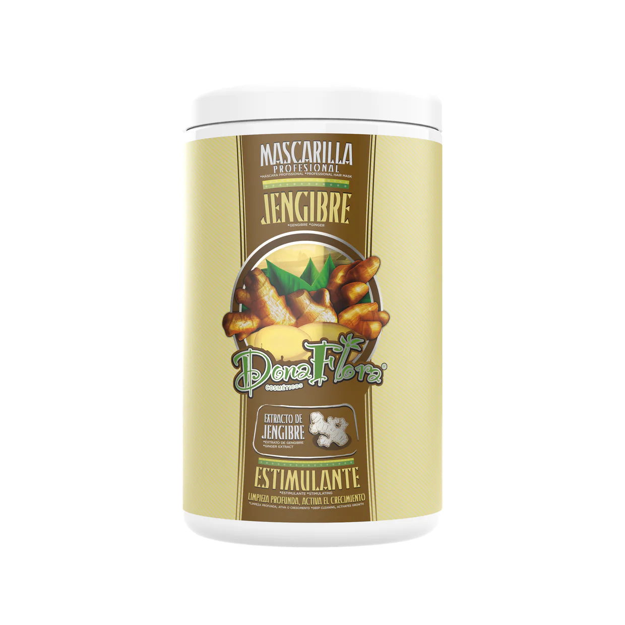 Máscara Capilar Crescimento & Fortalecimento 1kg - Gengibre