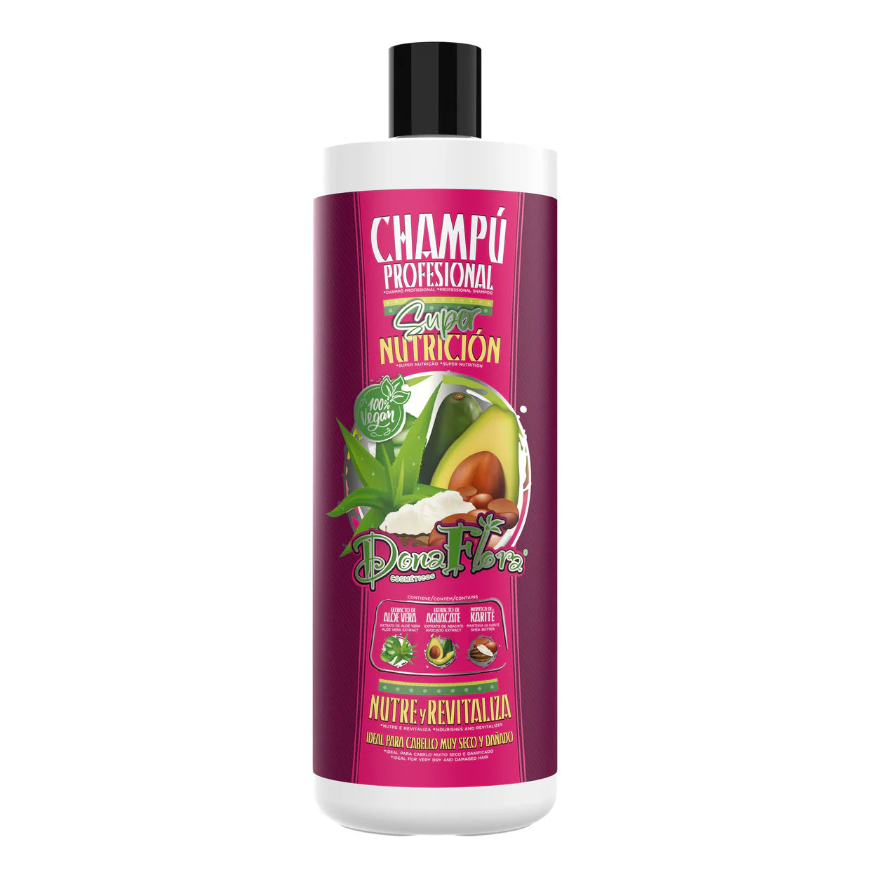 Shampoo Nutrição & Hidratação 1L - Super Nutrição