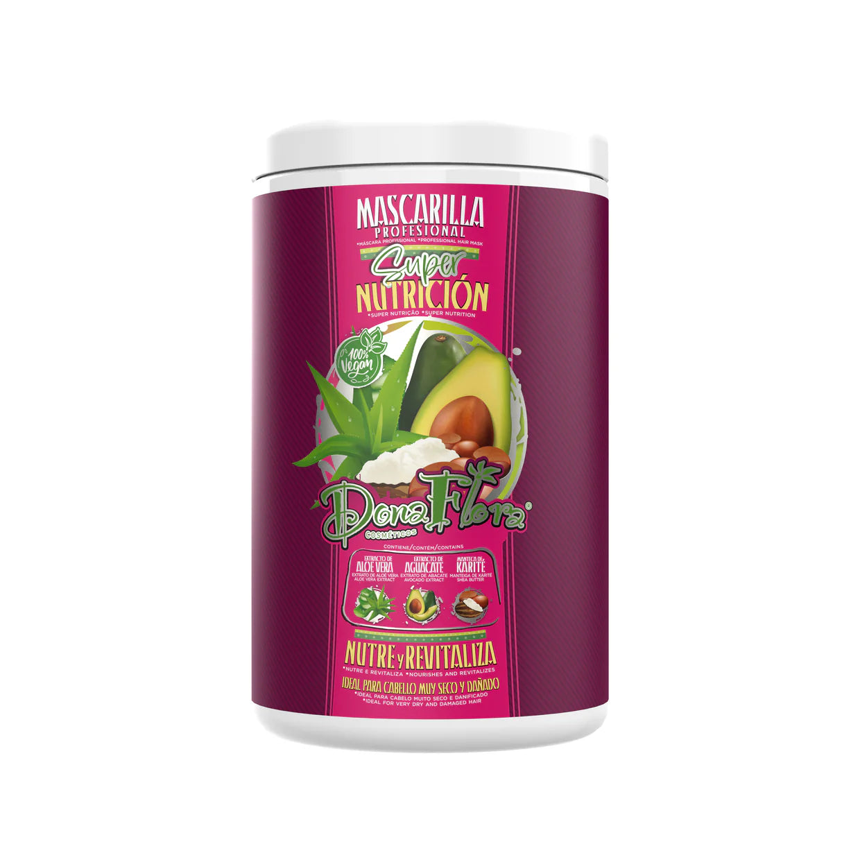 Máscara Capilar Nutrição & Hidratação 1kg - Super Nutrição