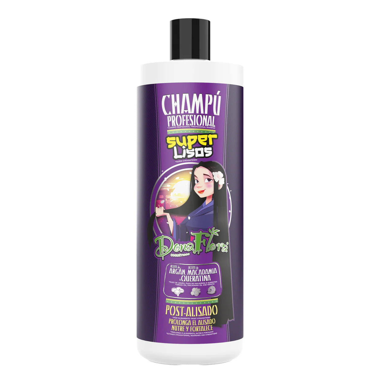 Shampoo Profissional Pós-Alisamento 1L - Super Lisos