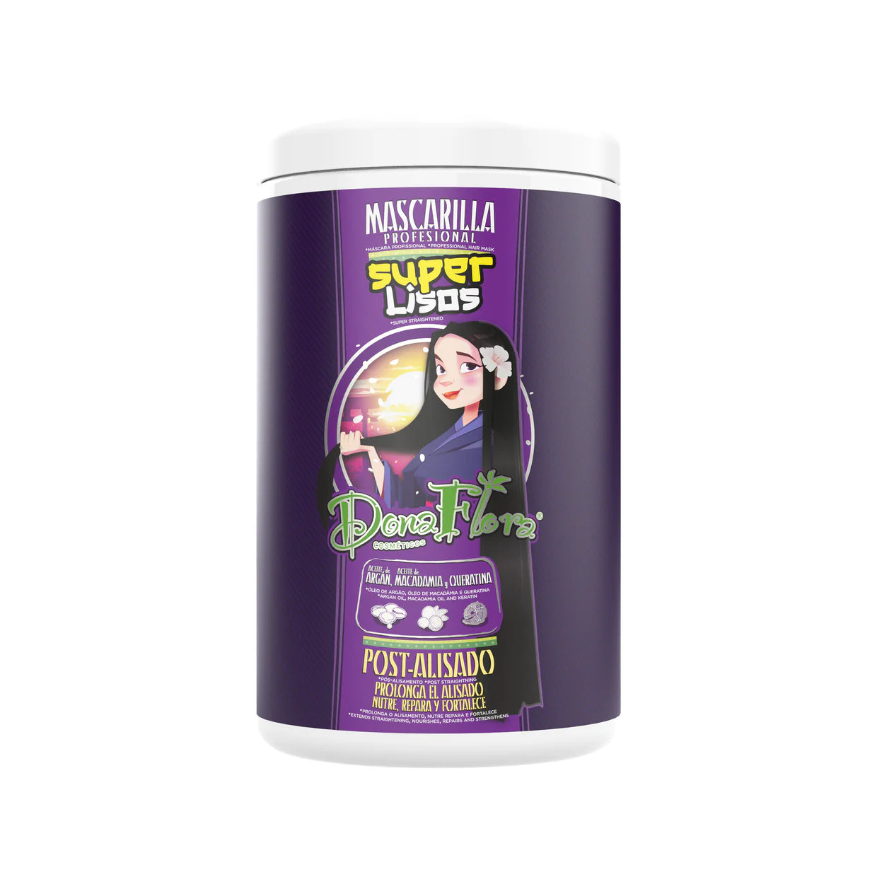 Máscara Dona Flora Super Lisos | Alisamento 1kg