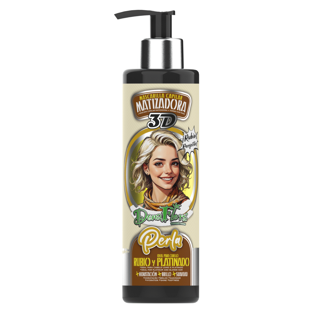 Dona Flora Máscara Matizadora 3D Pérola 300ml