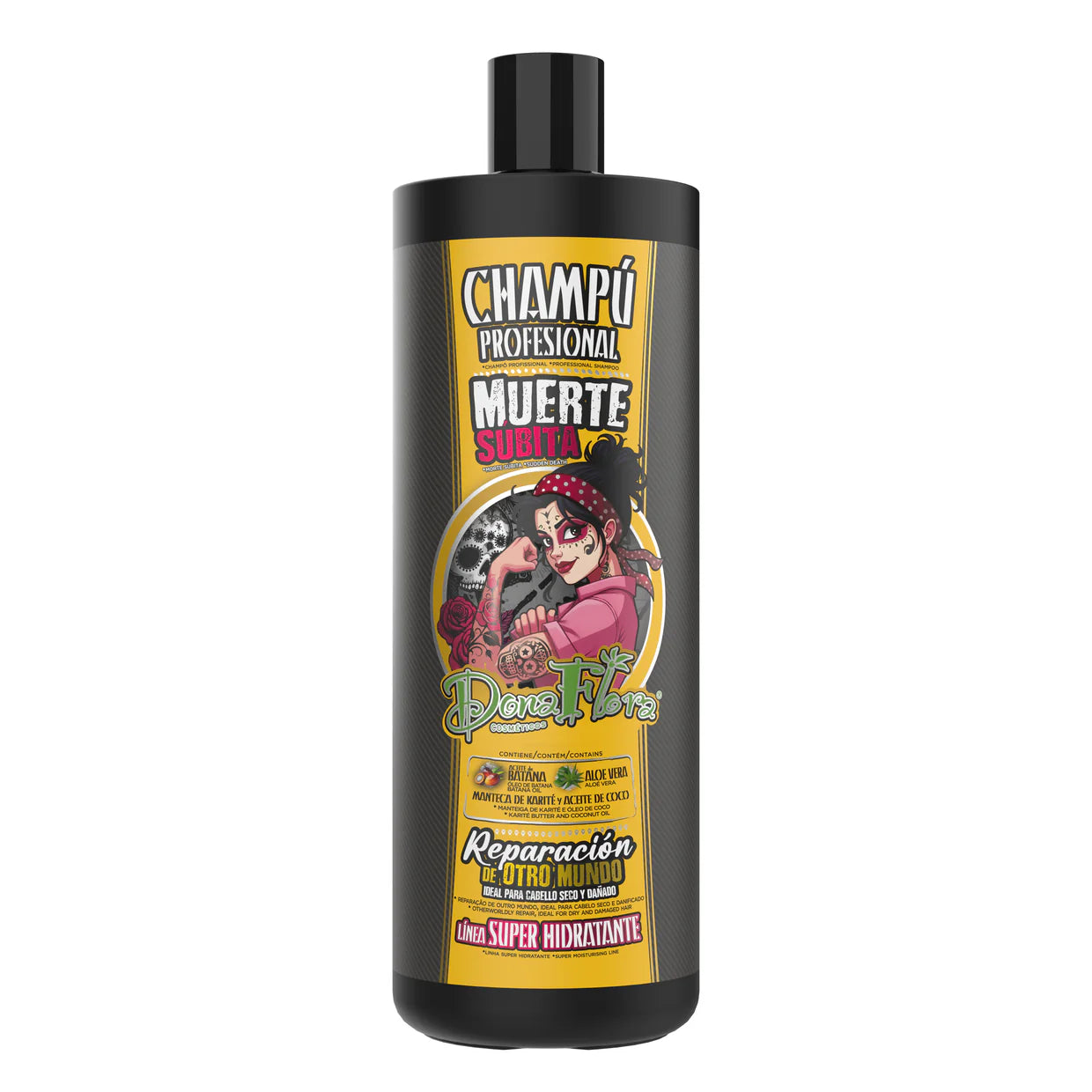 Shampoo Profissional Super Hidratante 1000ml - Muerte Súbita