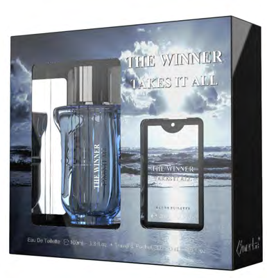 Coffret Perfume The Winner Takes It All EDT 100ml + Gel de Banho