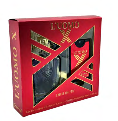 Coffret Perfume L'Uomo X EDT 100ml + Pocket 20ml