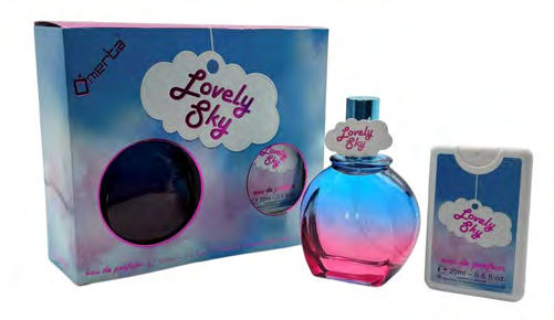 Coffret Perfume Lovely Sky EDP 100ml + Pocket 20ml