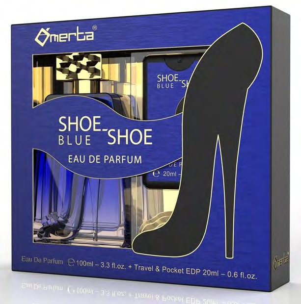 Coffret Perfume Shoe-Shoe Blue EDP 100ml + Pocket 20ml
