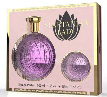 Coffret Perfume Spartanian Lady EDP 100ml + 15ml