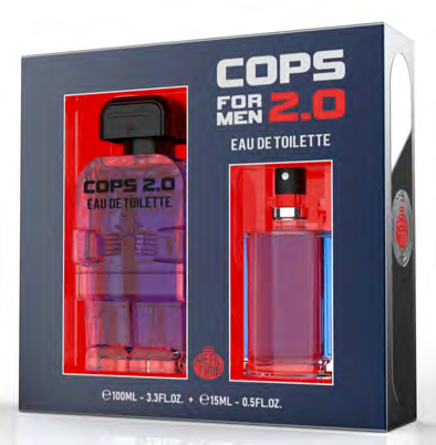 Coffret Perfume Cops 2.0 EDT 100ml + 15ml
