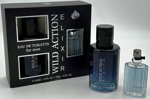 Coffret Perfume Wild Action Elixir EDT 100ml + 15ml