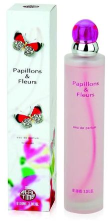 Perfume Real Time Papillons & Fleurs de 100ml