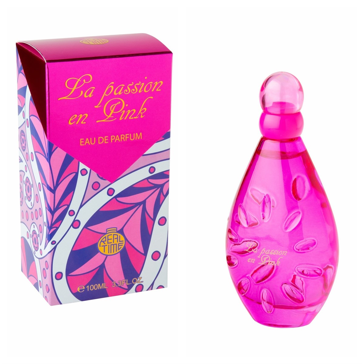 Perfume Real Time La Passion en Pink de 100ml