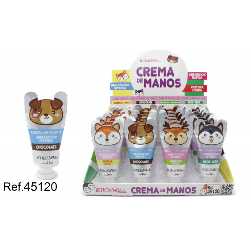 Creme de Mãos em Bisnaga Leticia Well