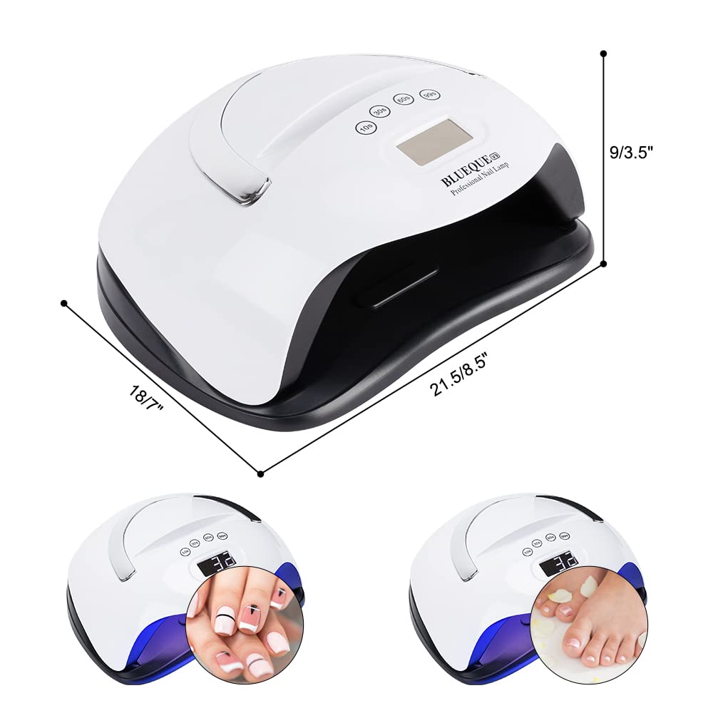 Catalisador LED UV Profissional para Unhas 80W com Display Digital