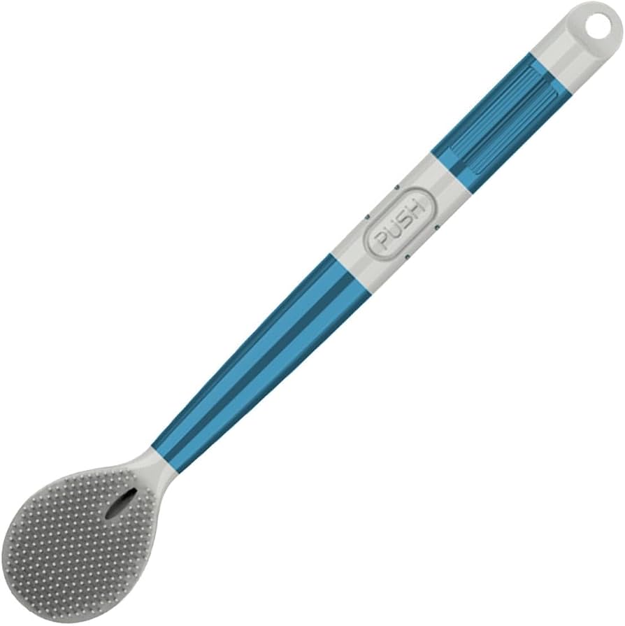 Escova de Limpeza para WC em Silicone com Cabo Longo