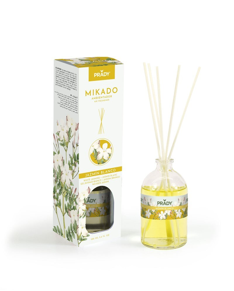 Ambientador Mikado Jasmim Branco 100ml — Prady