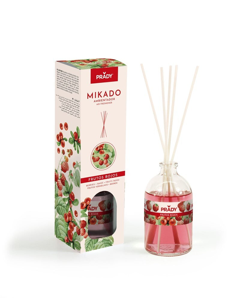 Ambientador Mikado Frutos Vermelhos 100ml — Prady
