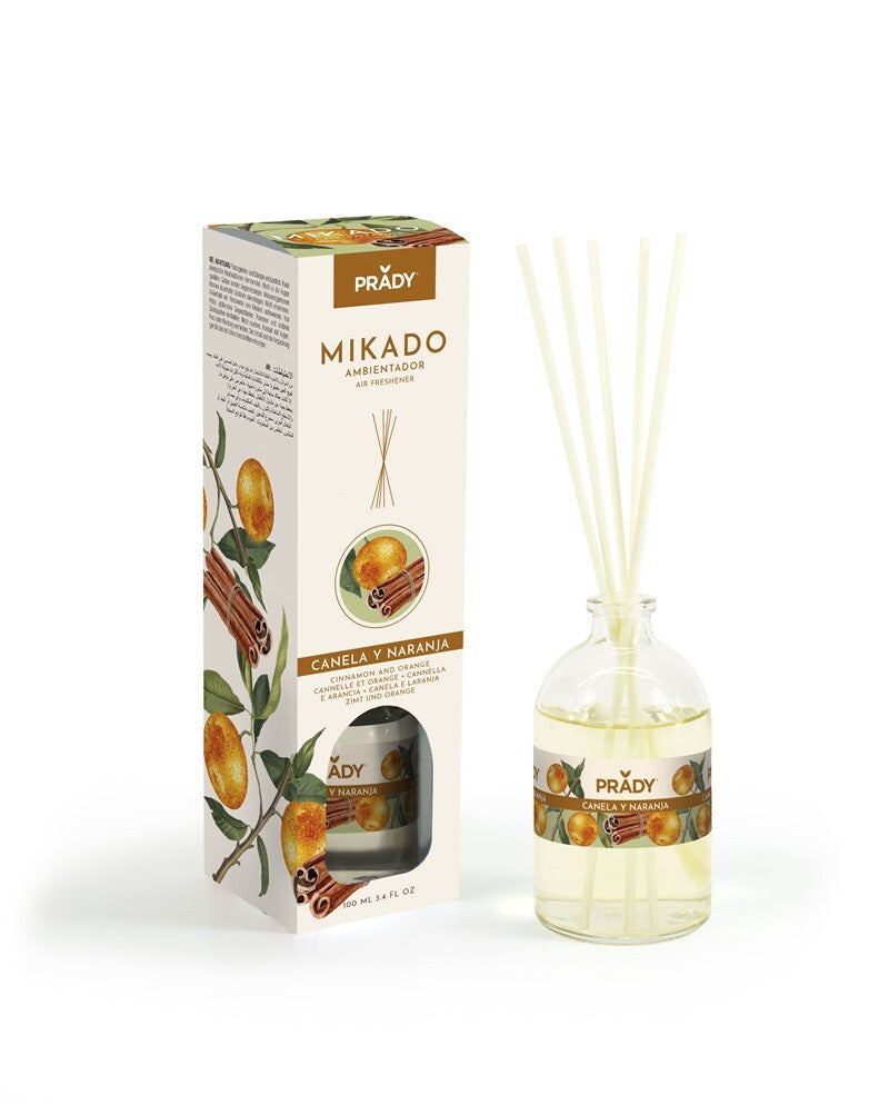 Ambientador Mikado Canela e Laranja 100ml — Prady