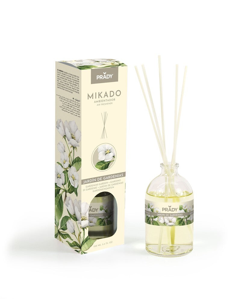 Ambientador Mikado Jardim das Gardénias 100ml — Prady