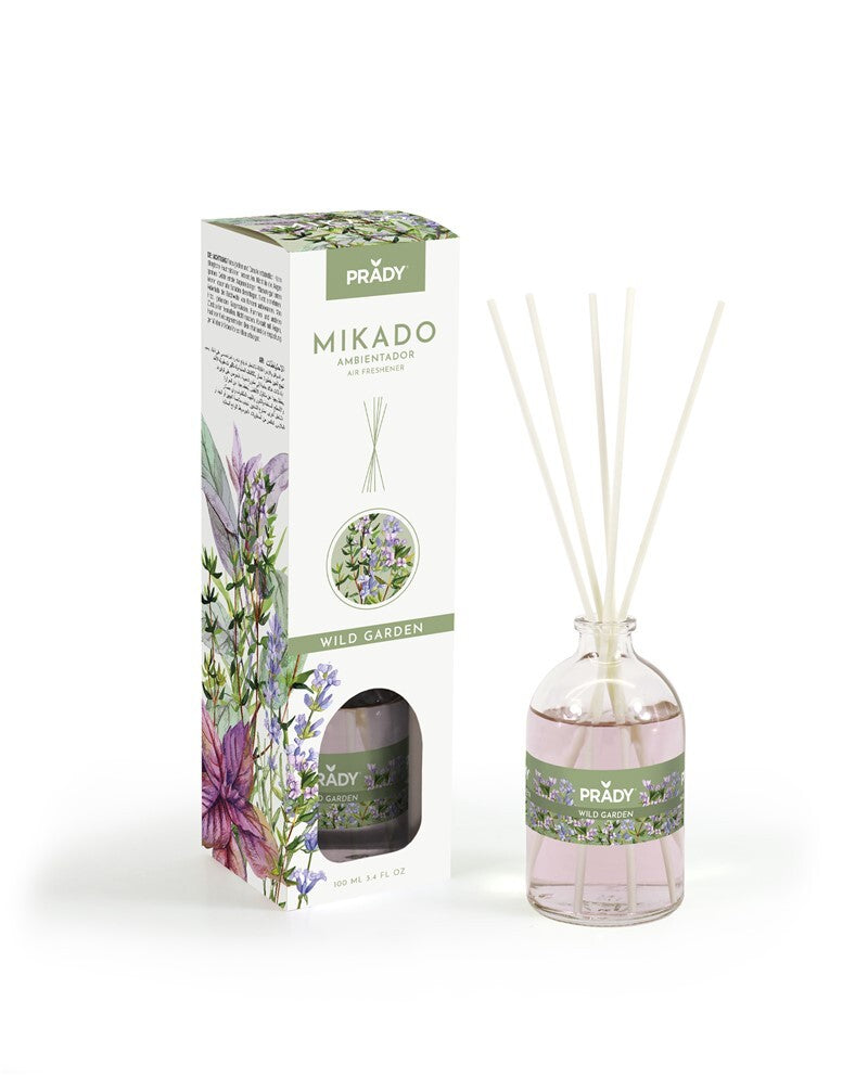 Ambientador Mikado Jardim Selvagem 100ml — Prady