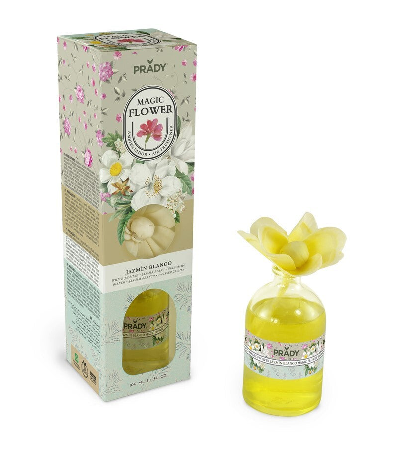 Ambientador Magic Flower Jasmim Branco 100ml