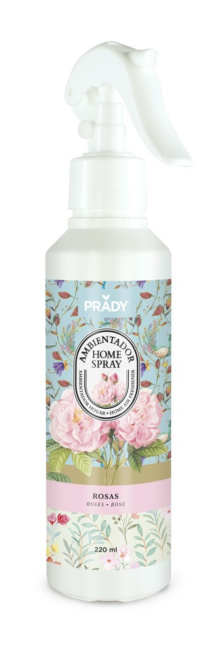 Ambientador Home Spray Rosas 220ml — Prady