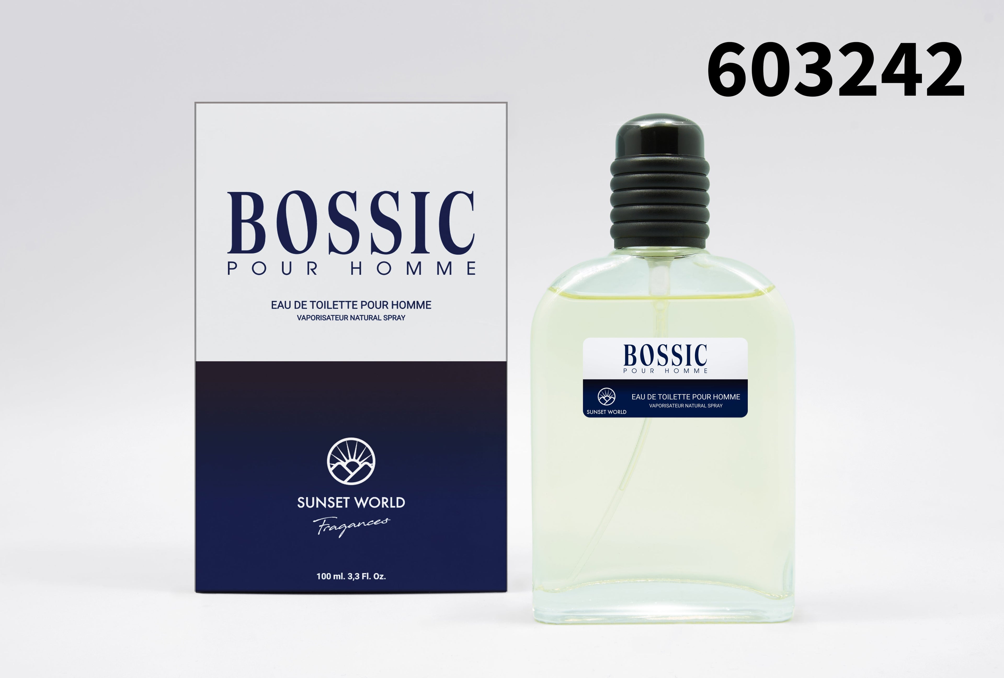 Perfume Sunset World Bossic de 100ml
